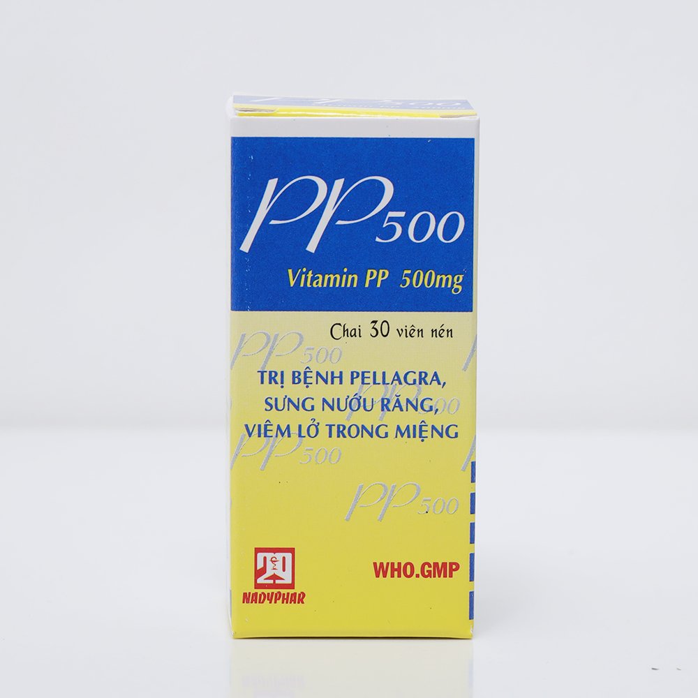 PP 500 (Hộp 1 chai x 30 viên)