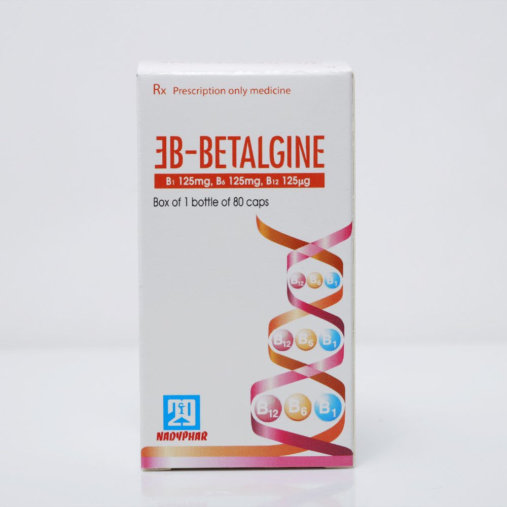 3B-Betalgine (Hộp 10 vỉ x 10 viên)