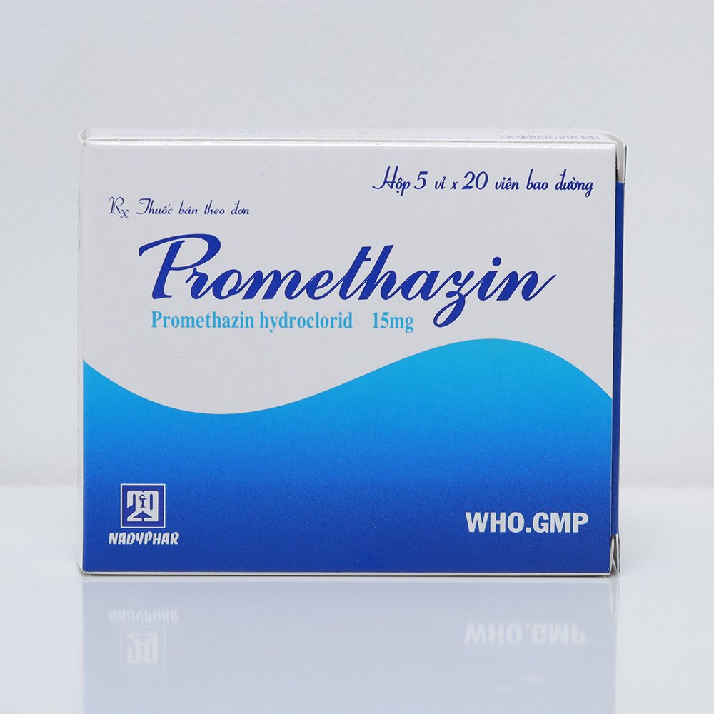 Promethazin (Hộp 5 vỉ x 20 viên)