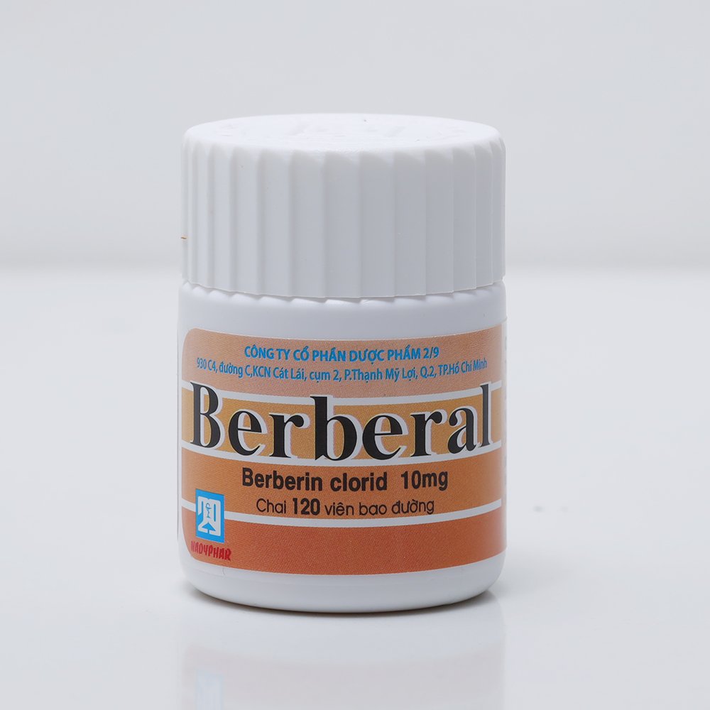 Berberal (Hộp 20 chai x 120 viên)